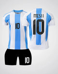 Lionel Messi #10  —  Soccer Kit Argentina