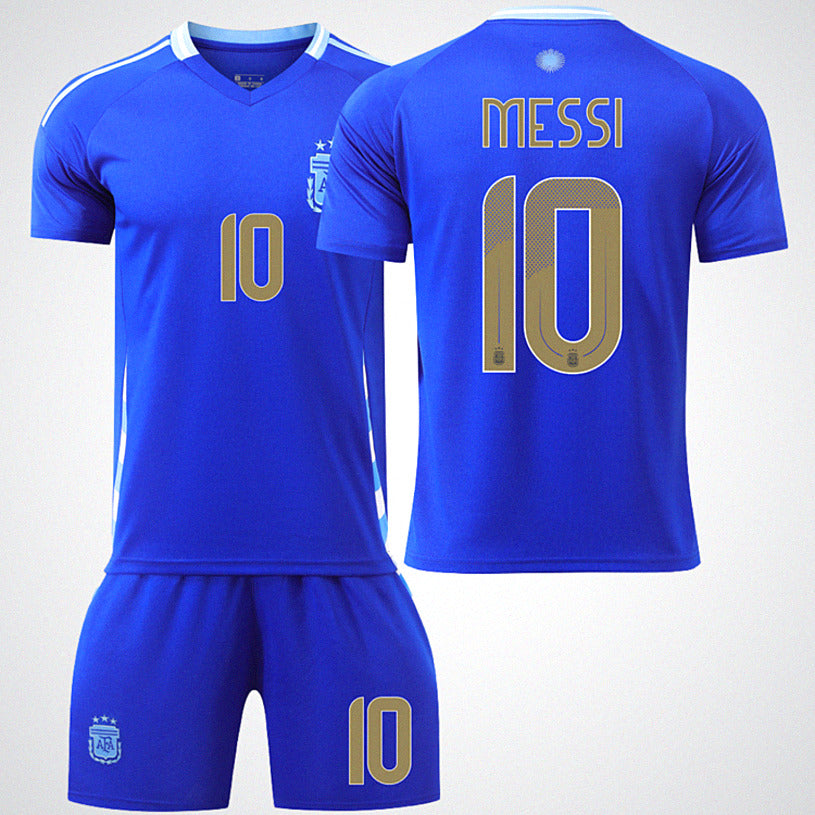 Lionel Messi #10 — Soccer Kit Argentina National Team Jersey