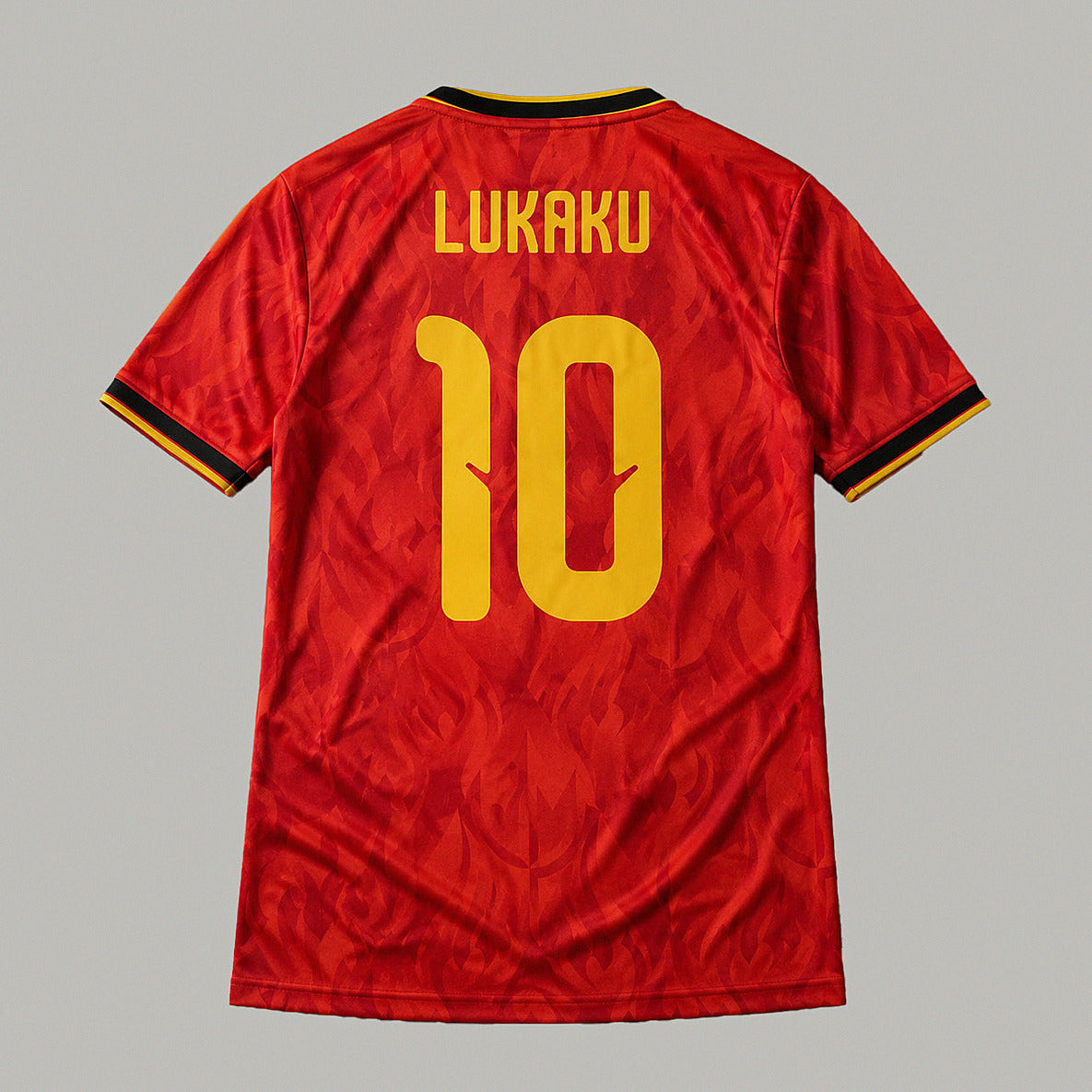 Romelu Lukaku #10 — Belgium National Team Soccer Kit