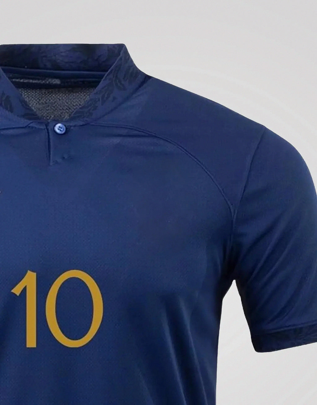 Kylian Mbappé #10 — Home France Soccer Kit