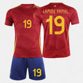Lamine Yamal #19 — Spain Home Soccer Kit