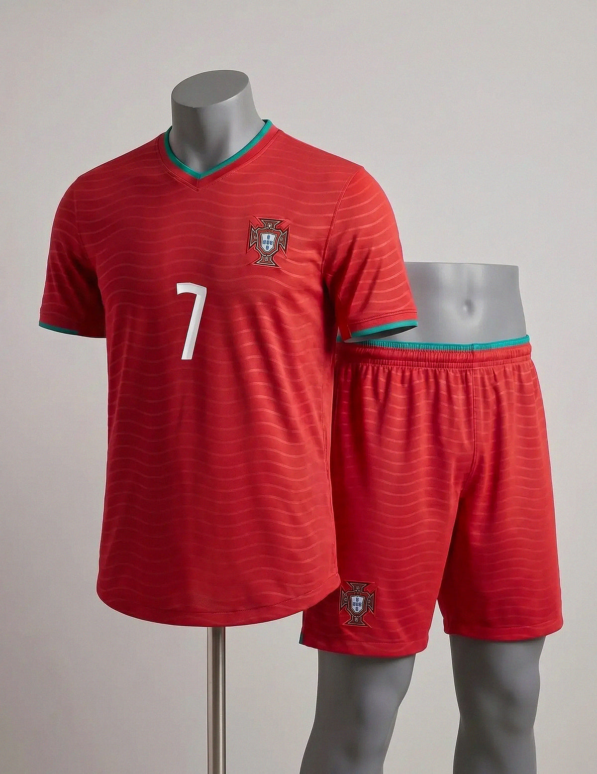 Cristiano Ronaldo #7 — Soccer Kit Portugal Home