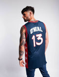 Shaq O’Neal #13 — Basketball Jersey Dream Team USA (Dark Blue)