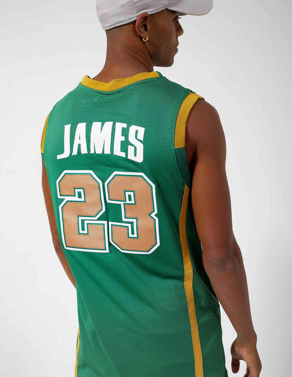 Lebron James #23 — Basketball Jersey Irish (Green)