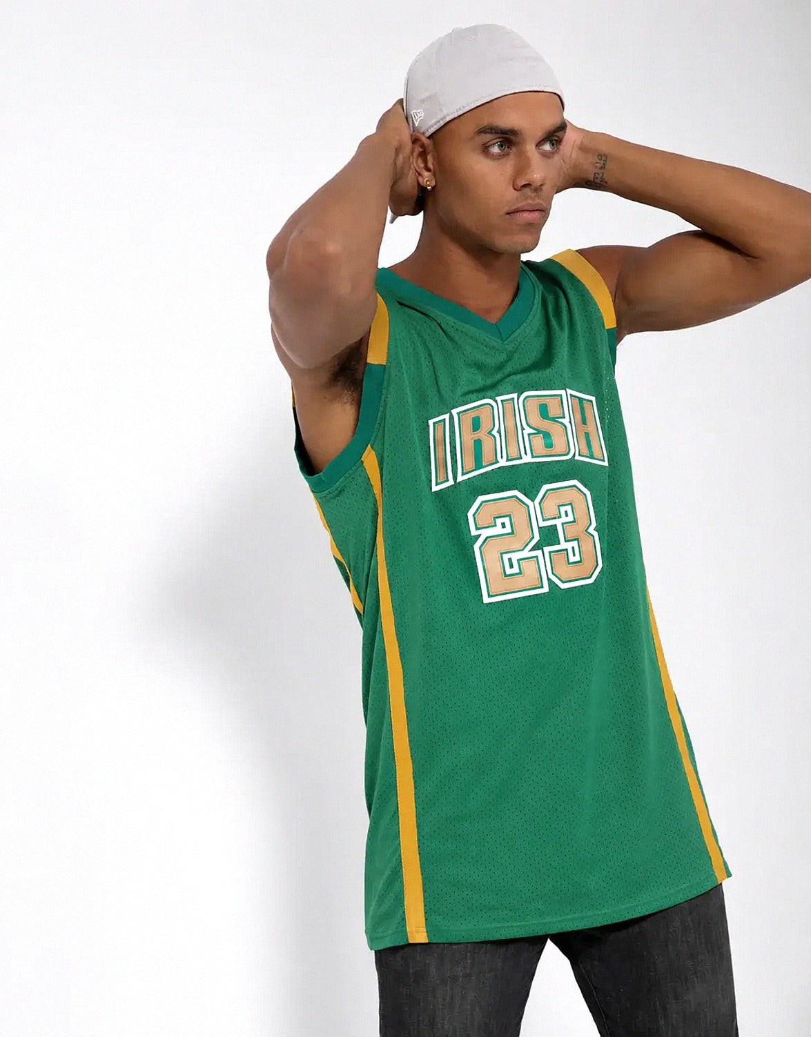 Lebron James #23 — Basketball Jersey Irish (Green)