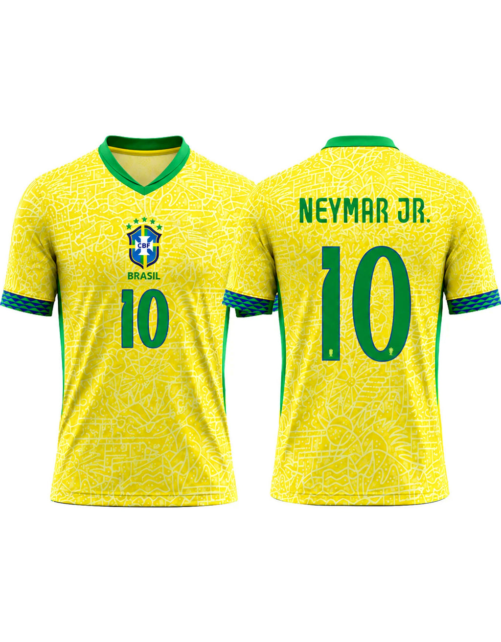 Neymar Jr. Home Jersey — Brazil #10