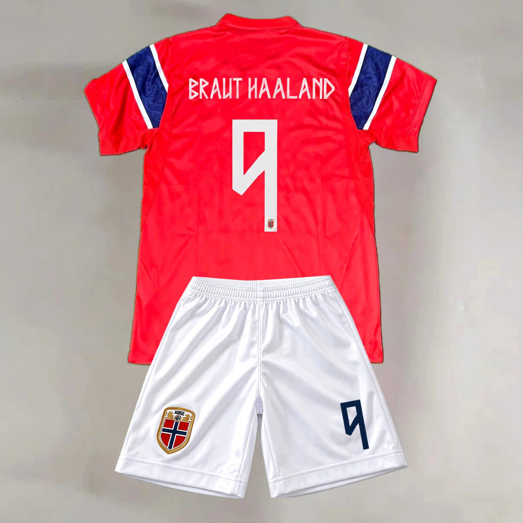 NORTHERN FORCE #9 — Erling Haaland Norway Soccer Kit