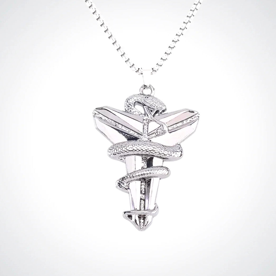 Kobe Bryant — Mamba Spirit Snake Tribute Necklace