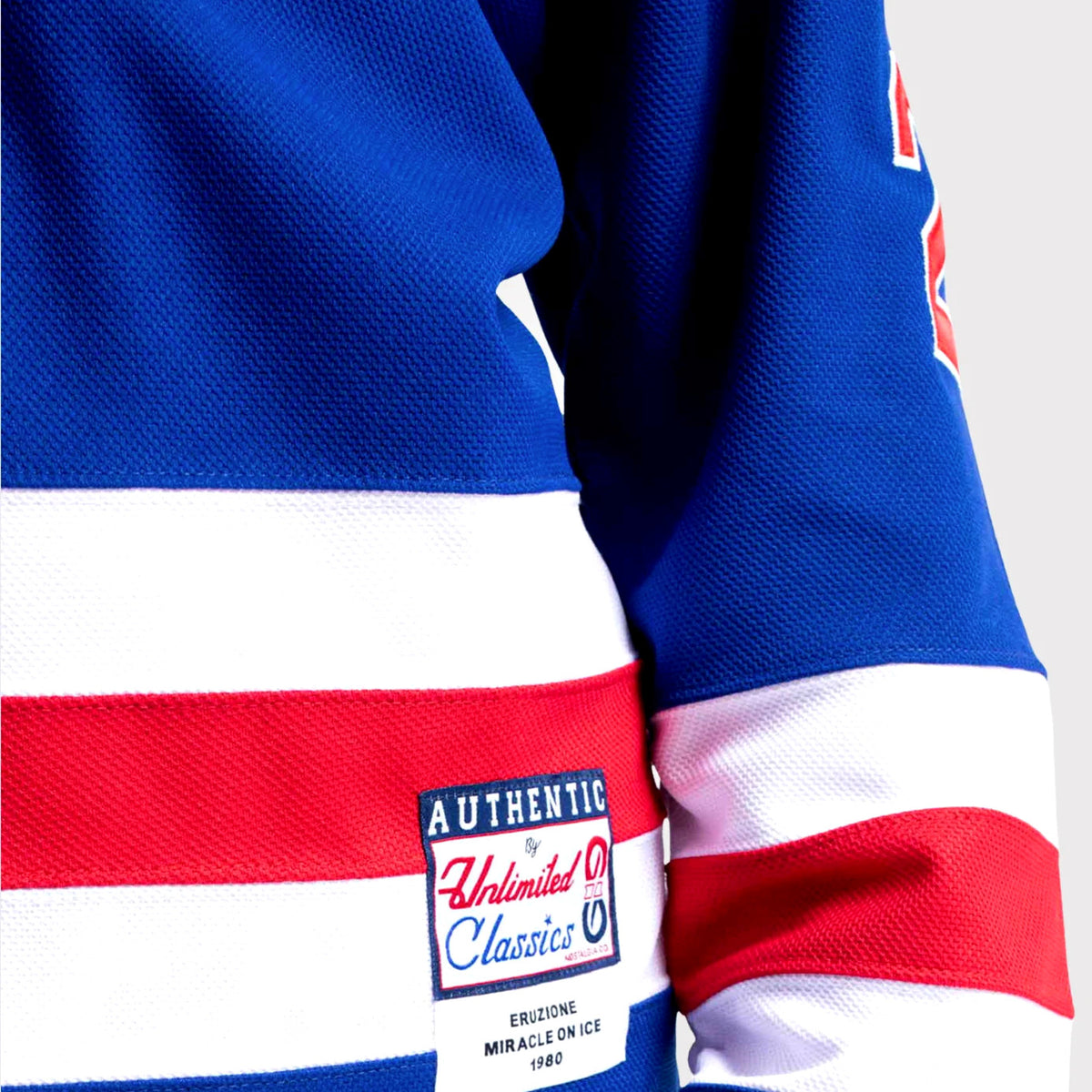 Mike Eruzione MIRACLE LEGACY #21— Classic USA Hockey Jersey